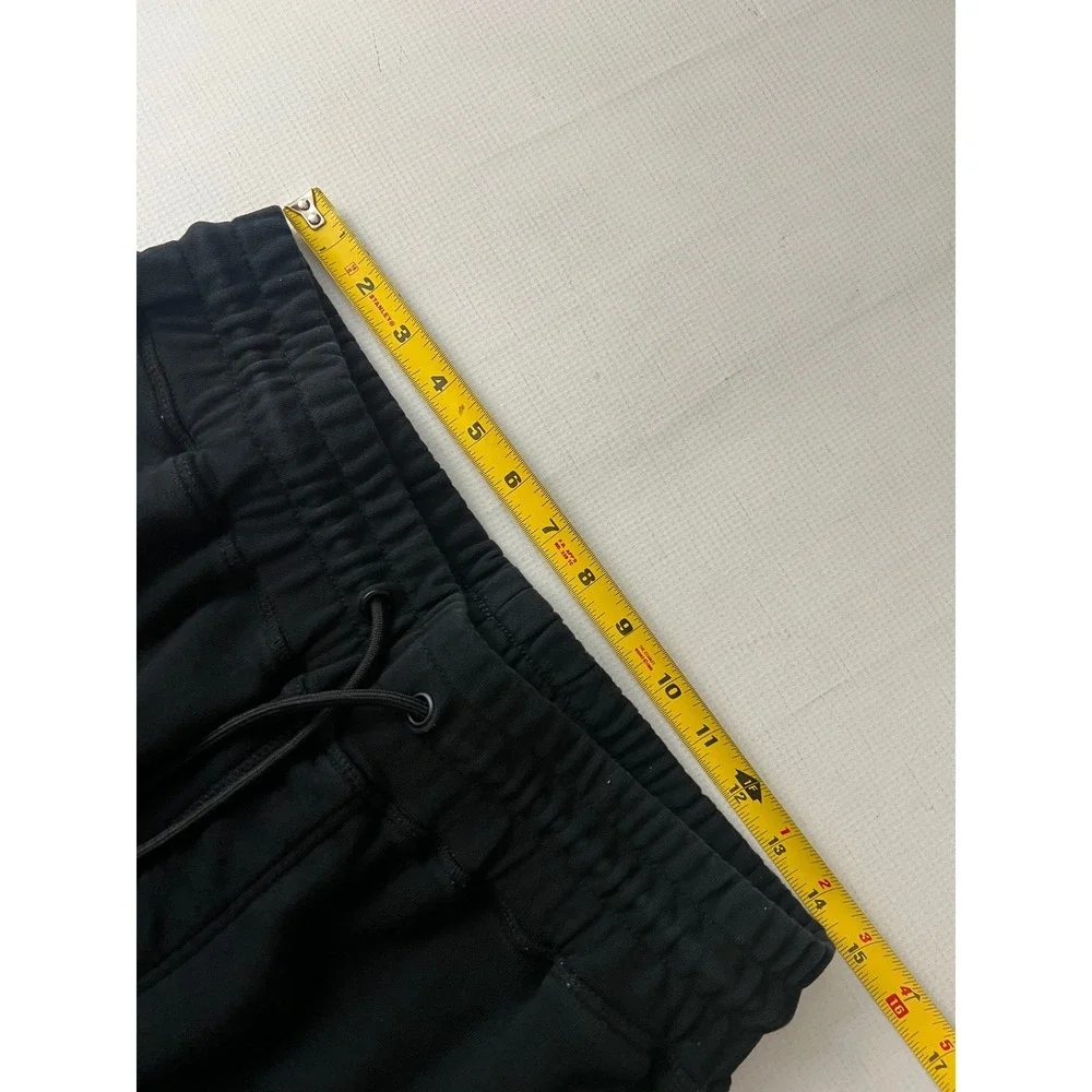 American Tall Joggers Sweatpants Mens Medium Tall Black Drawstring - Picture 7 of 11